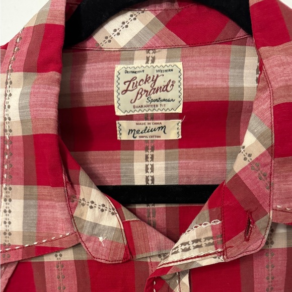 Lucky Brand Western Shirt - Picture 4 of 5
